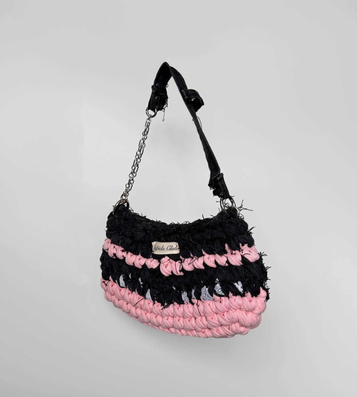 Black Denim & Pink Mix