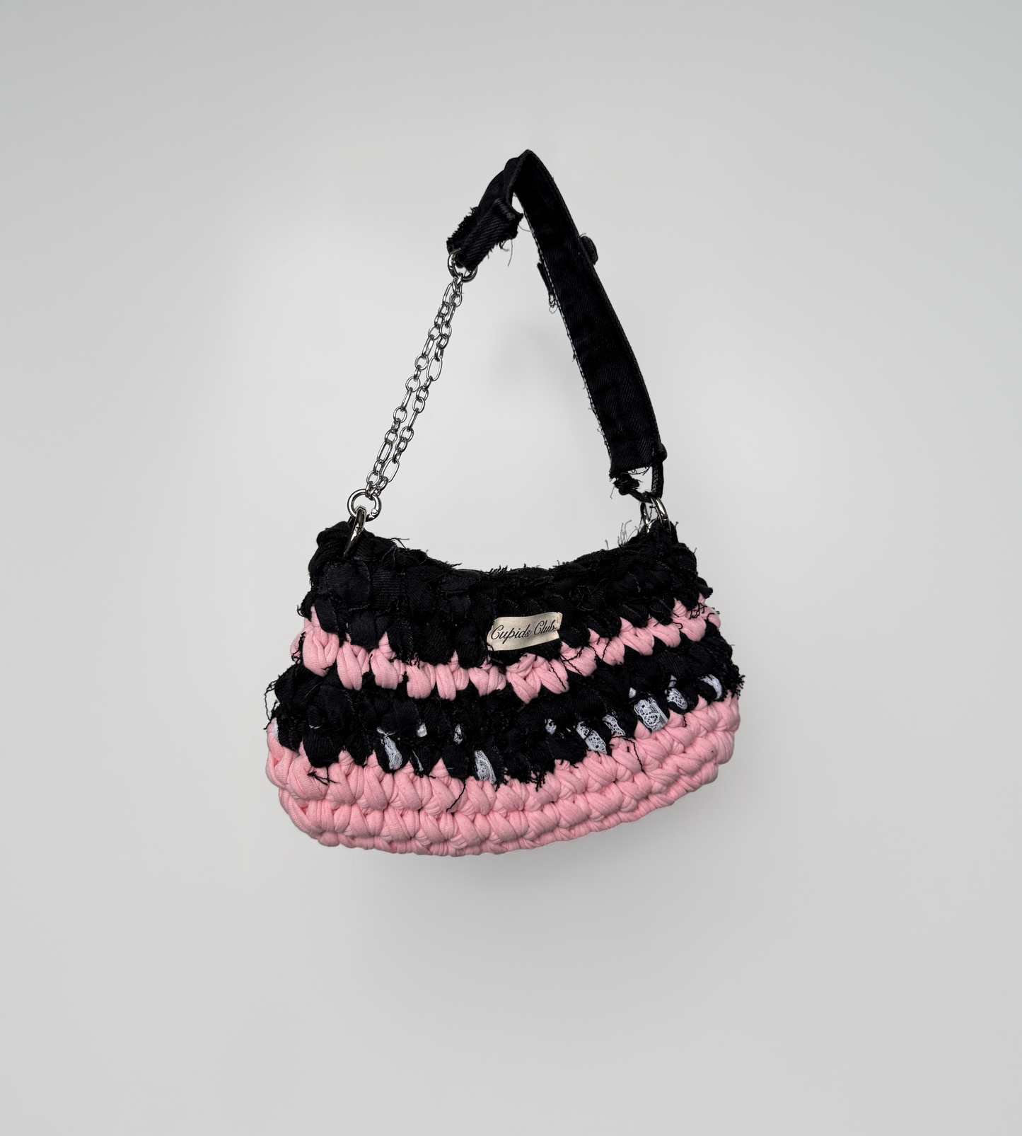 Black Denim & Pink Mix
