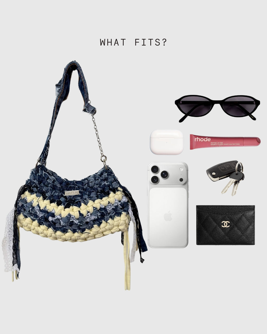 Lucy – Dark Denim/Butter Yellow