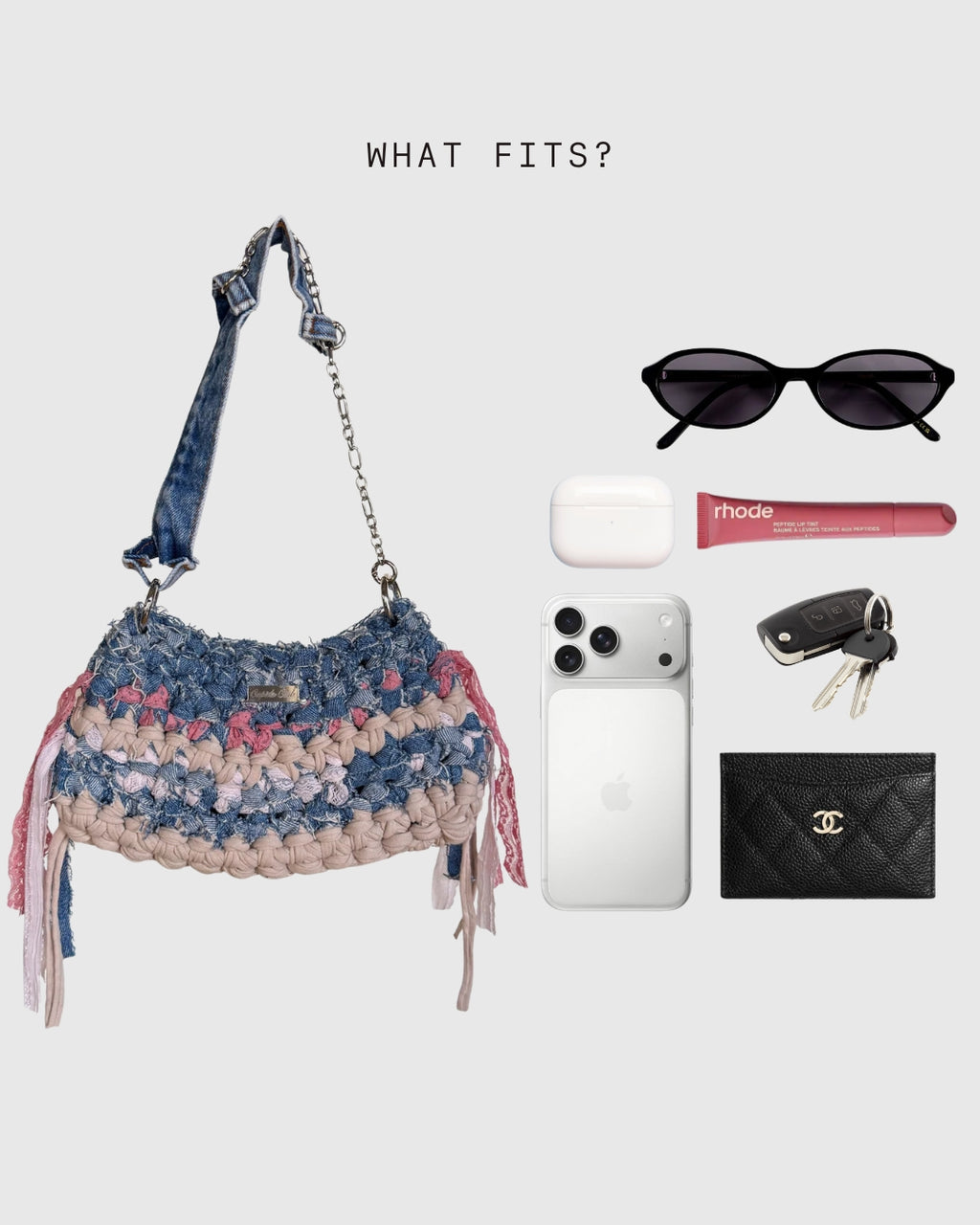 Lucy – Denim/Beige