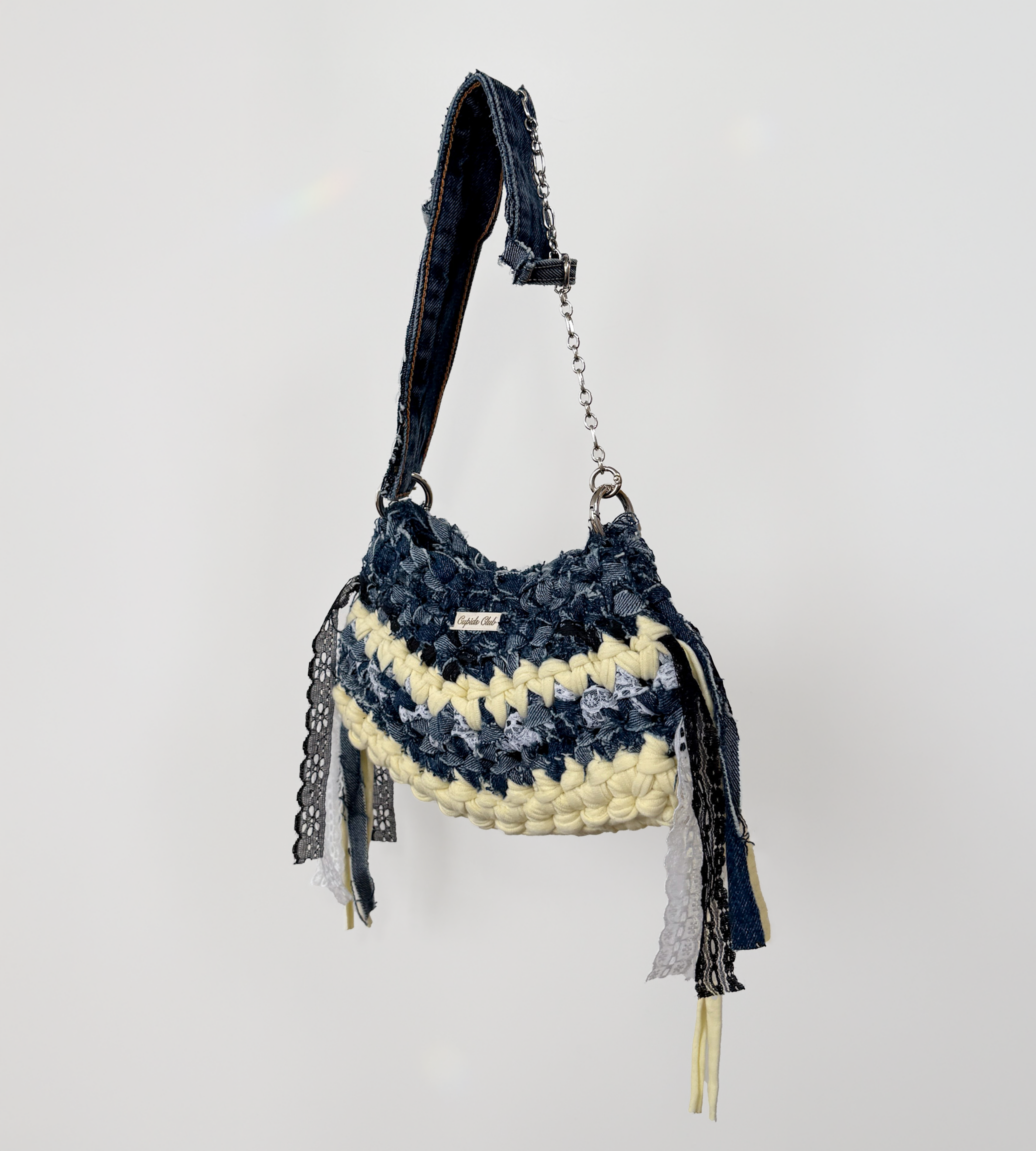 Lucy - Dark Denim and Yellow