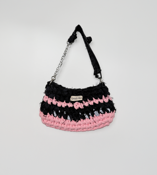 Black Denim & Pink Mix