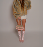 Lucy - Khaki and Pink - Model 1
