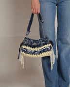 Lucy – Dark Denim/Butter Yellow