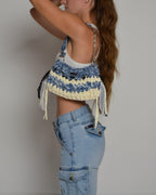 Lucy – Denim/Butter Yellow