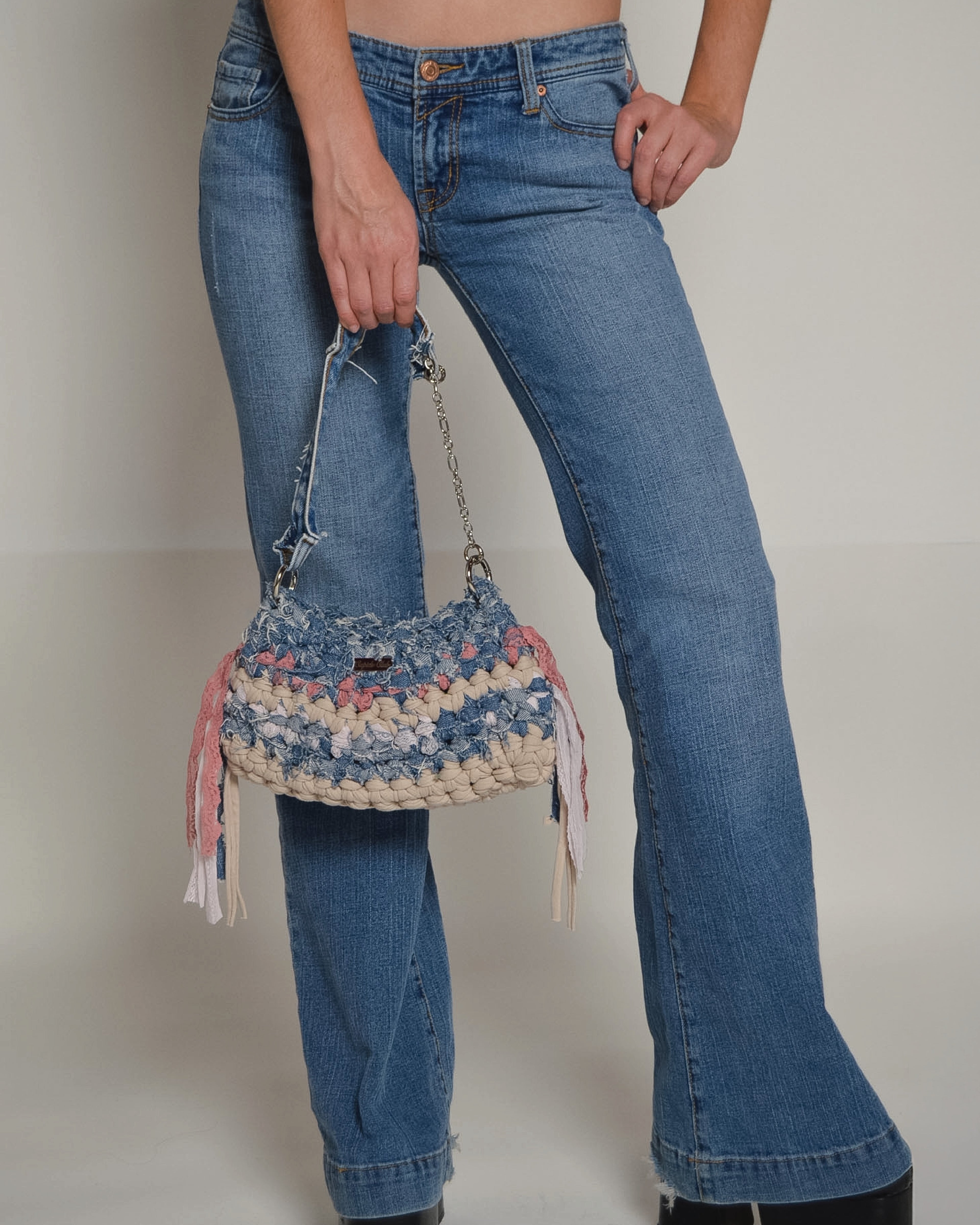 Lucy – Denim/Beige