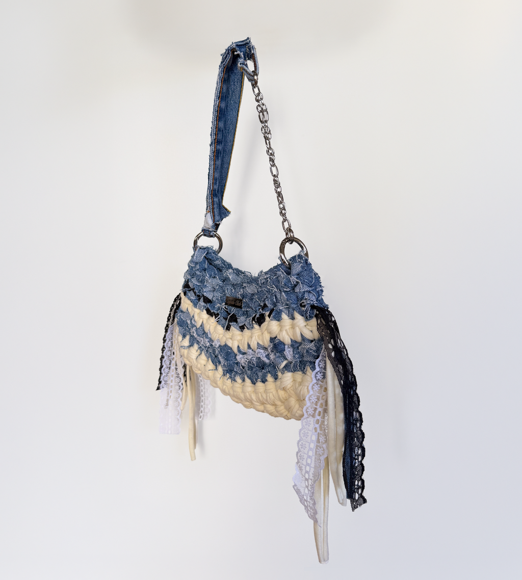 Lucy - Denim and yellow